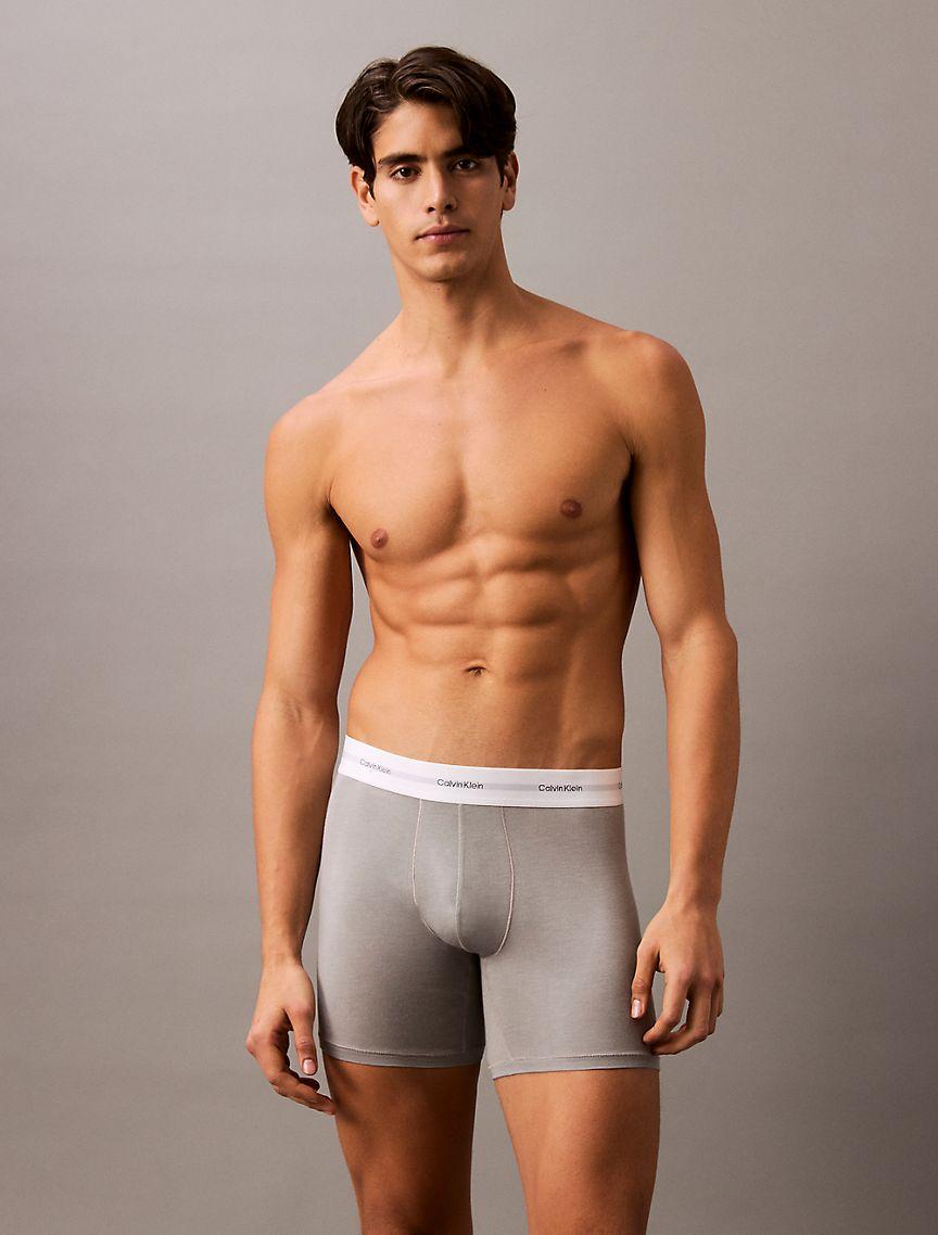 Cotton Modal Stretch 3-Pack Boxer Brief Product Image