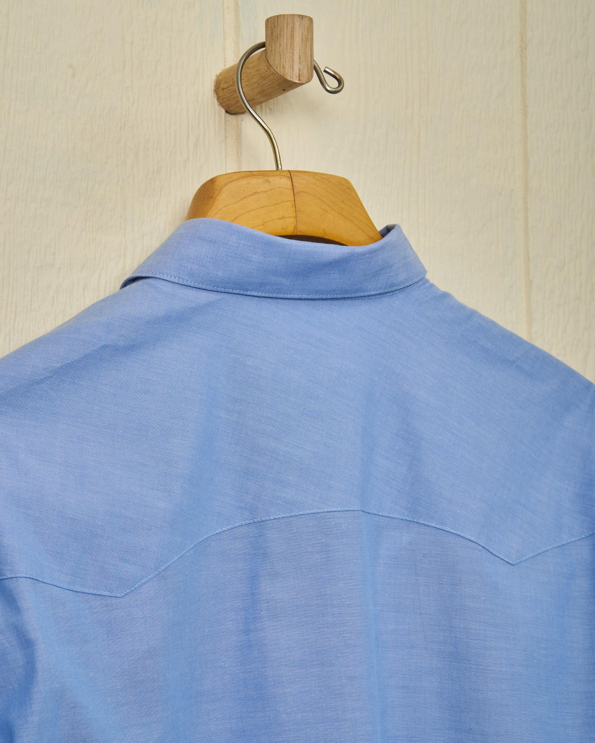 Western Sea-Washed Shirt in Chambray Product Image