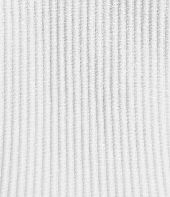 Le' AL.X Ribbed Knit Scoop Neck Short Sleeve Cropped Top Product Image