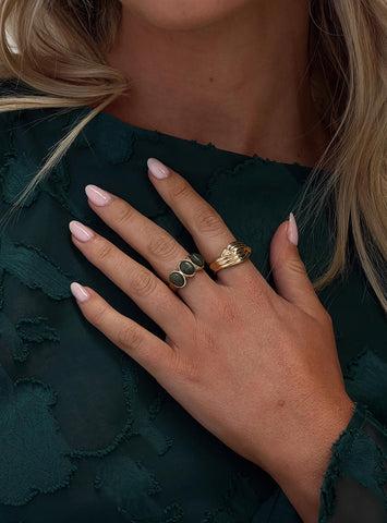 Everlong Ring Set Gold Product Image