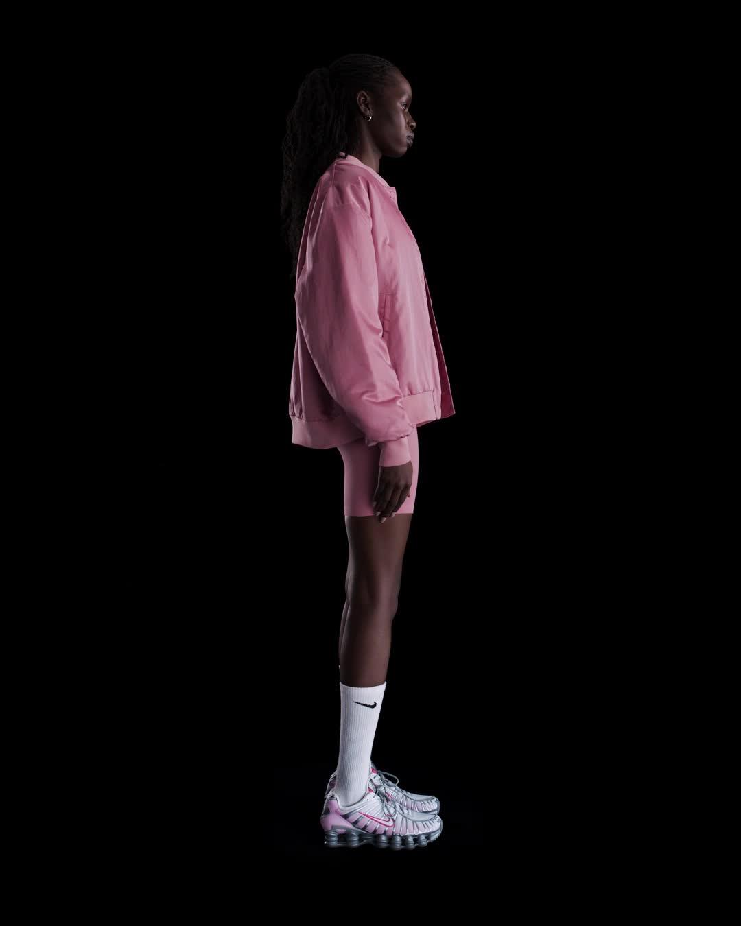 Womens Nike Sportswear Destroyer Oversized Woven Jacket | HJ0971-004 Product Image