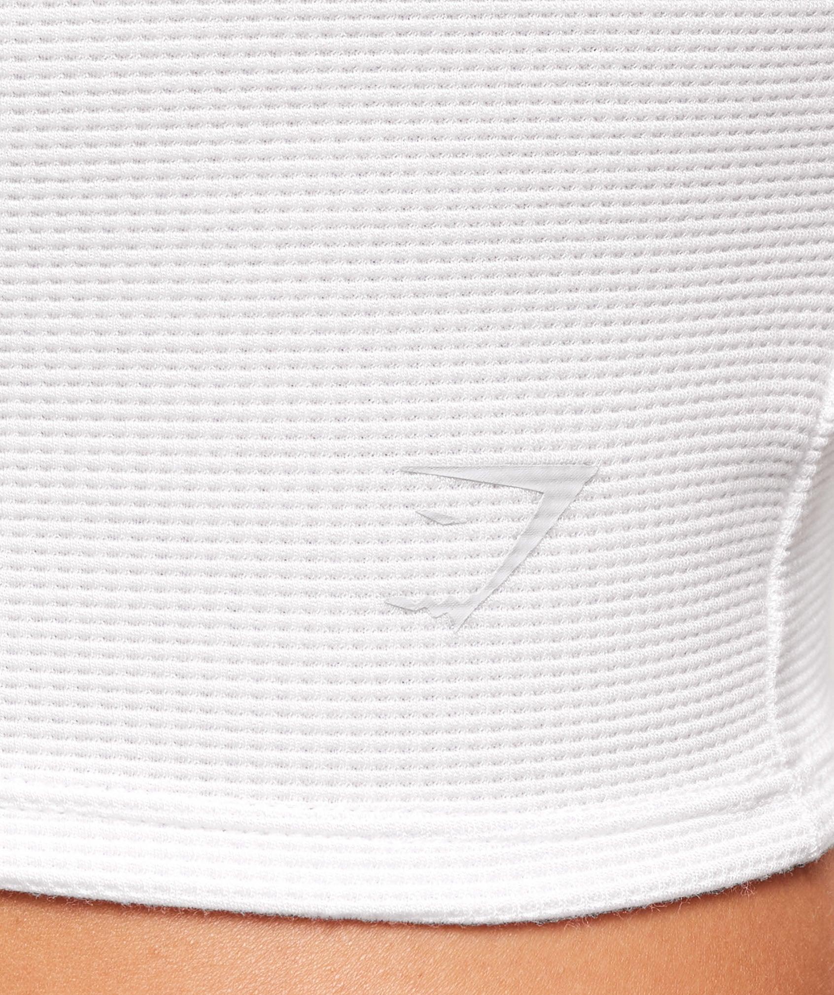 Waffle Cropped Tank Product Image