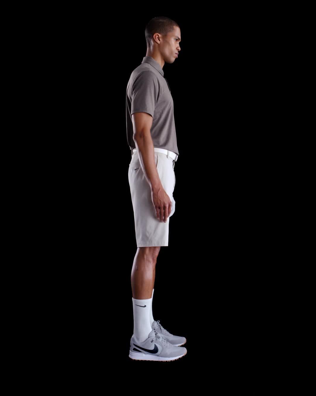 Nike Mens Tour Dri-FIT Heathered Golf Polo | FZ7473-411 Product Image