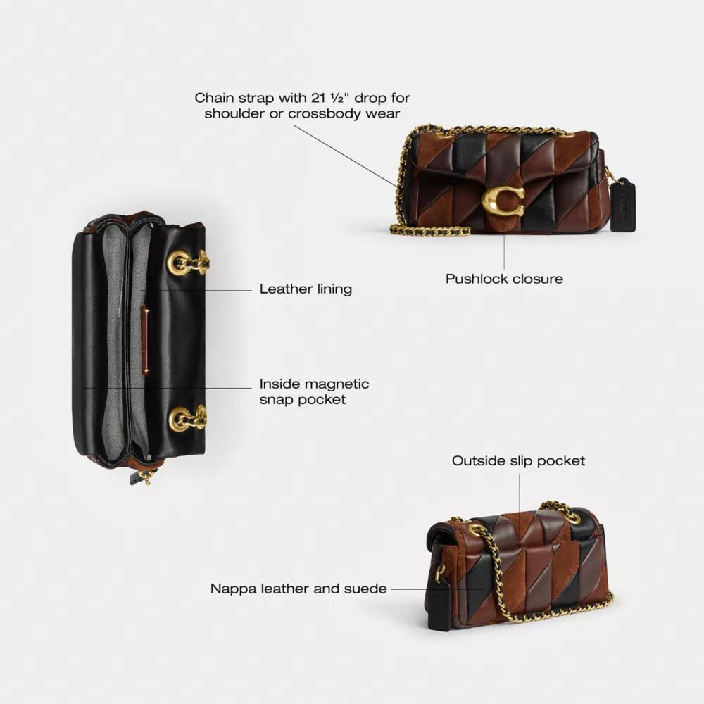 Tabby Shoulder Bag 20 With Patchwork Quilting Product Image