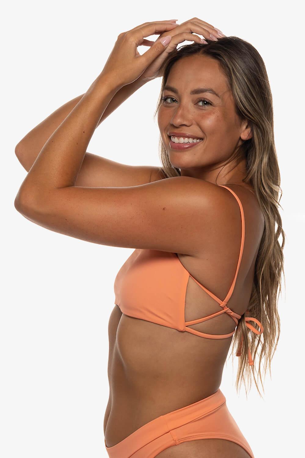 Sina Bikini Top - Guava Female Product Image