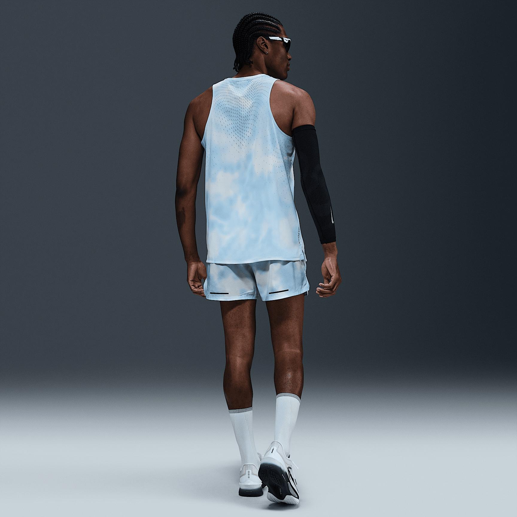 Nike Mens Running Division Breathe Dri-FIT ADV Running Tank Top | HJ4146-422 Product Image