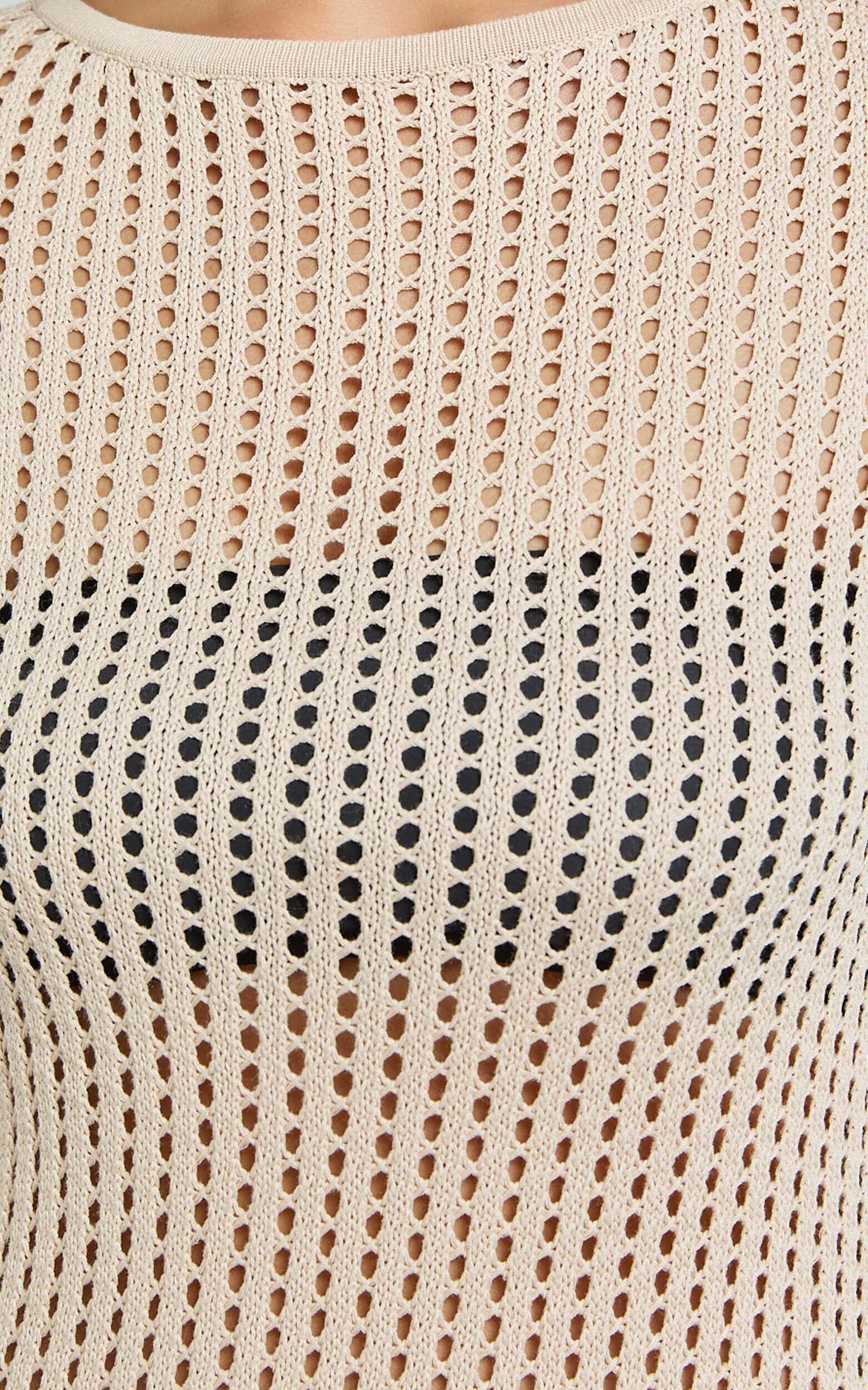 Seven Wonders - Poppi Midi Dress in Sand Product Image