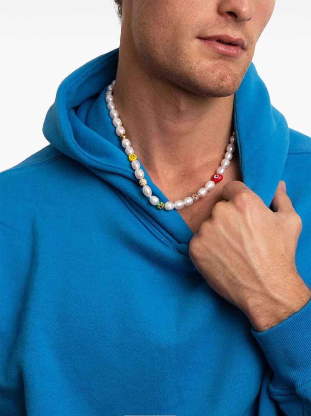 Smiley Face pearl necklace Product Image