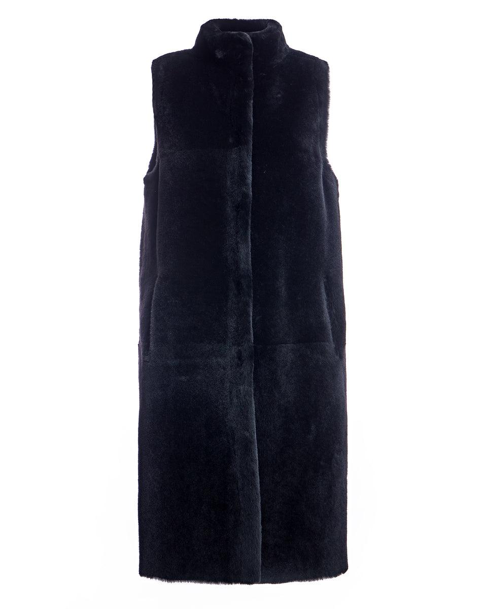Reversible Shearling Vest Product Image