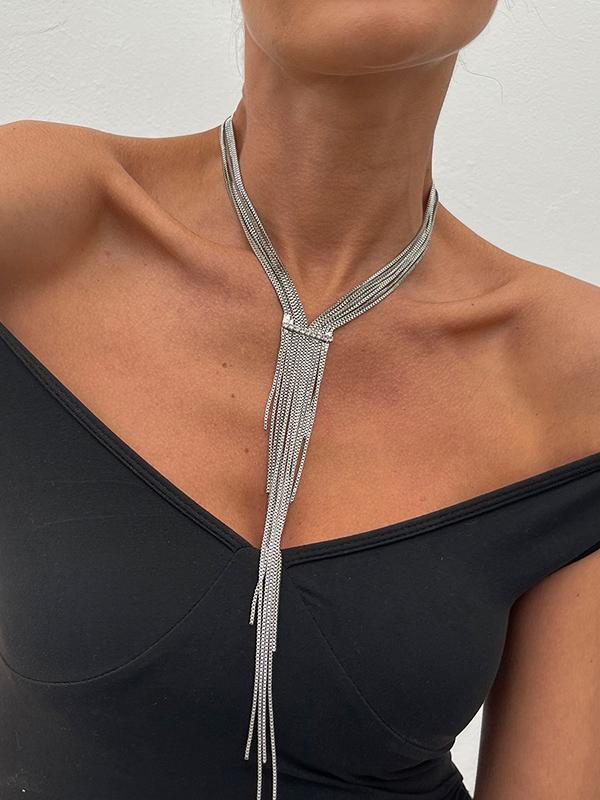 Tasseled Necklaces Accessories Product Image