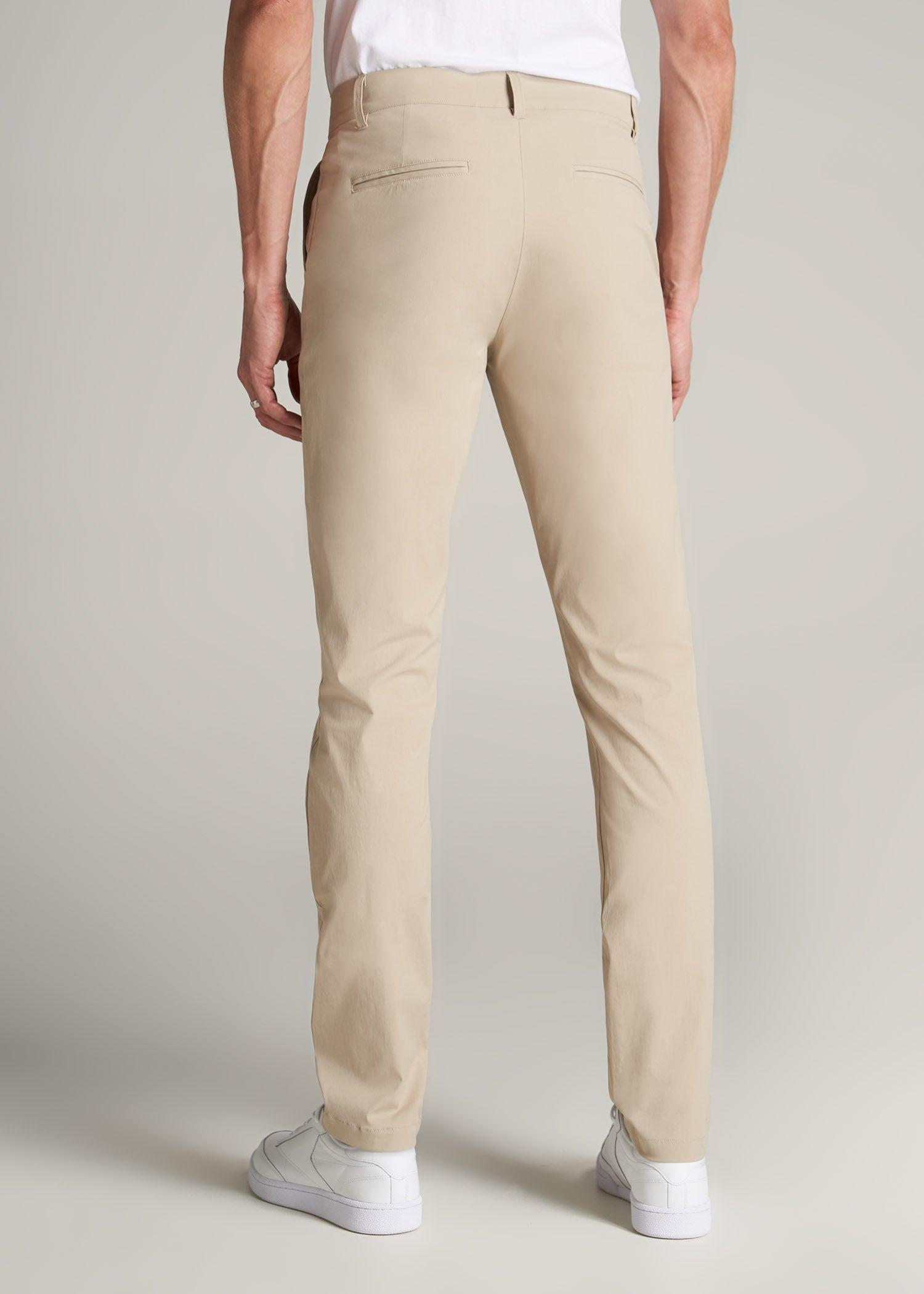 TAPERED FIT Traveler Chino Pants for Tall Men in Marine Navy Male Product Image