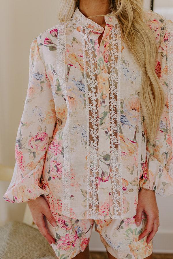 Sweet Garden Floral Button Up Product Image