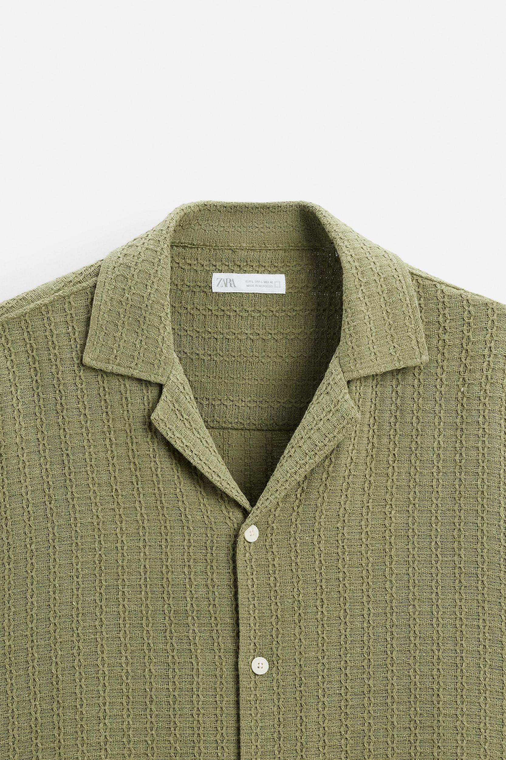 GEOMETRIC JACQUARD SHIRT Product Image