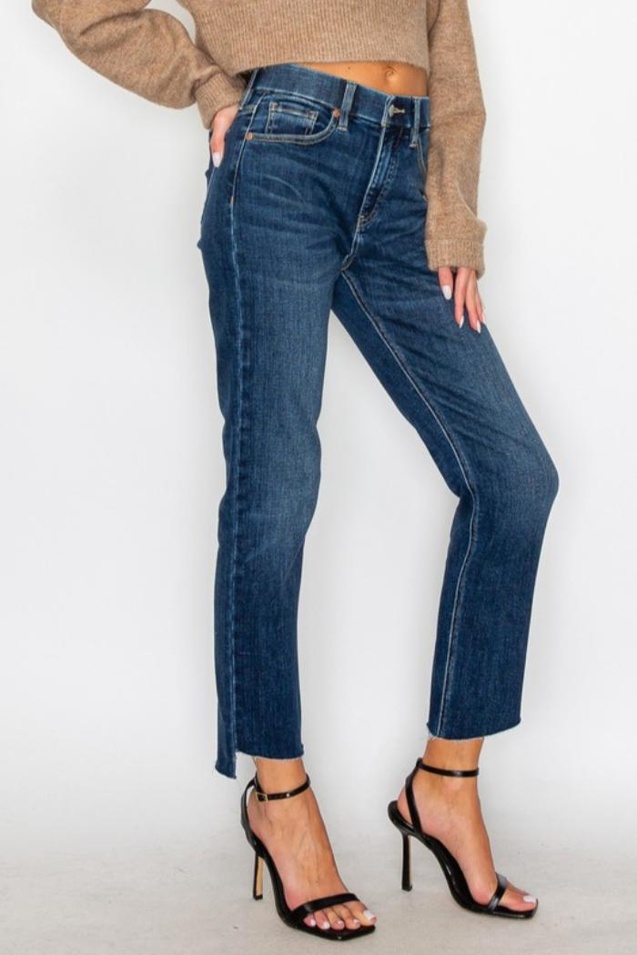 Tummy Control High Rise Jeans - Plus Product Image