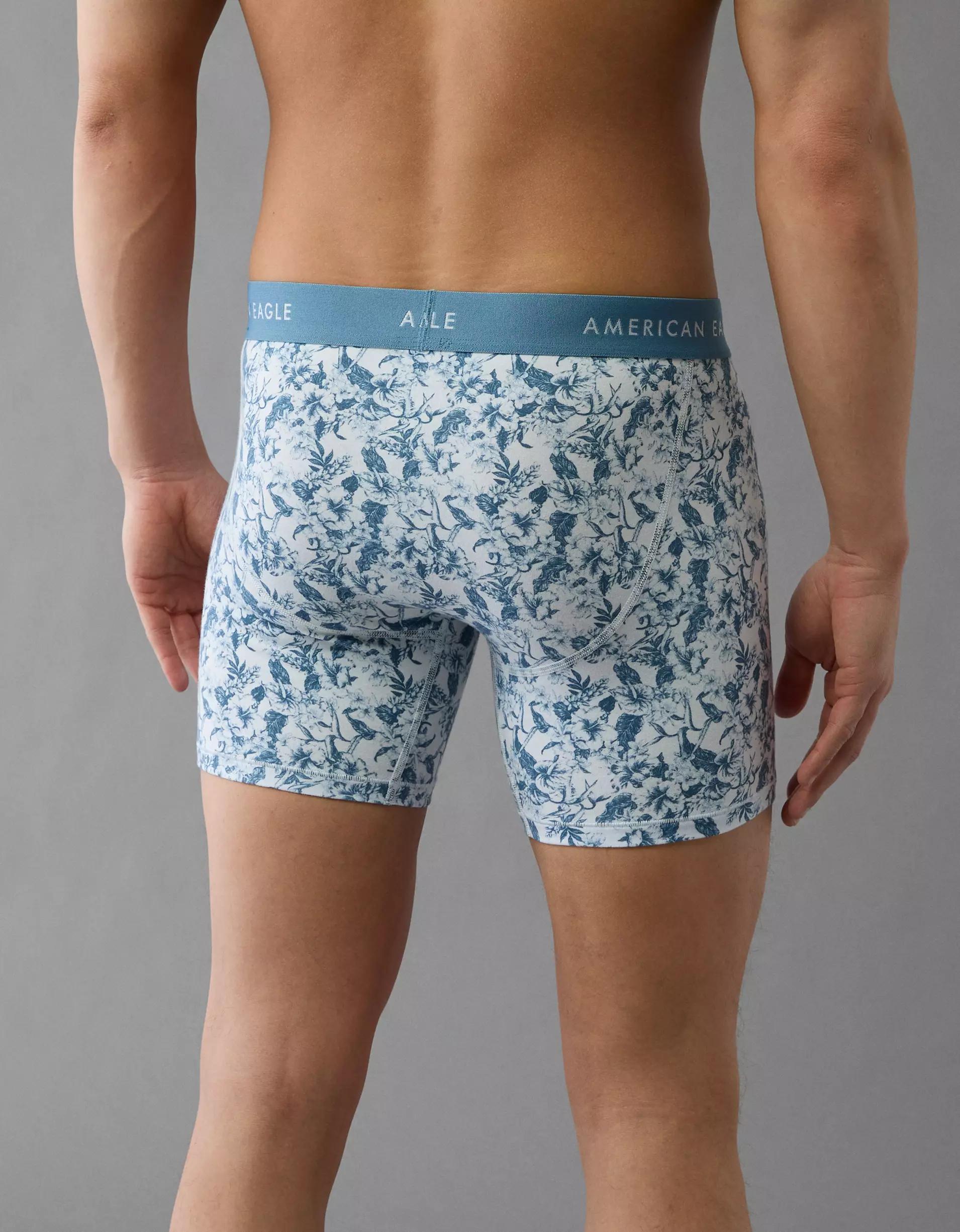 AEO Men's Floral 6" Classic Boxer Brief Product Image