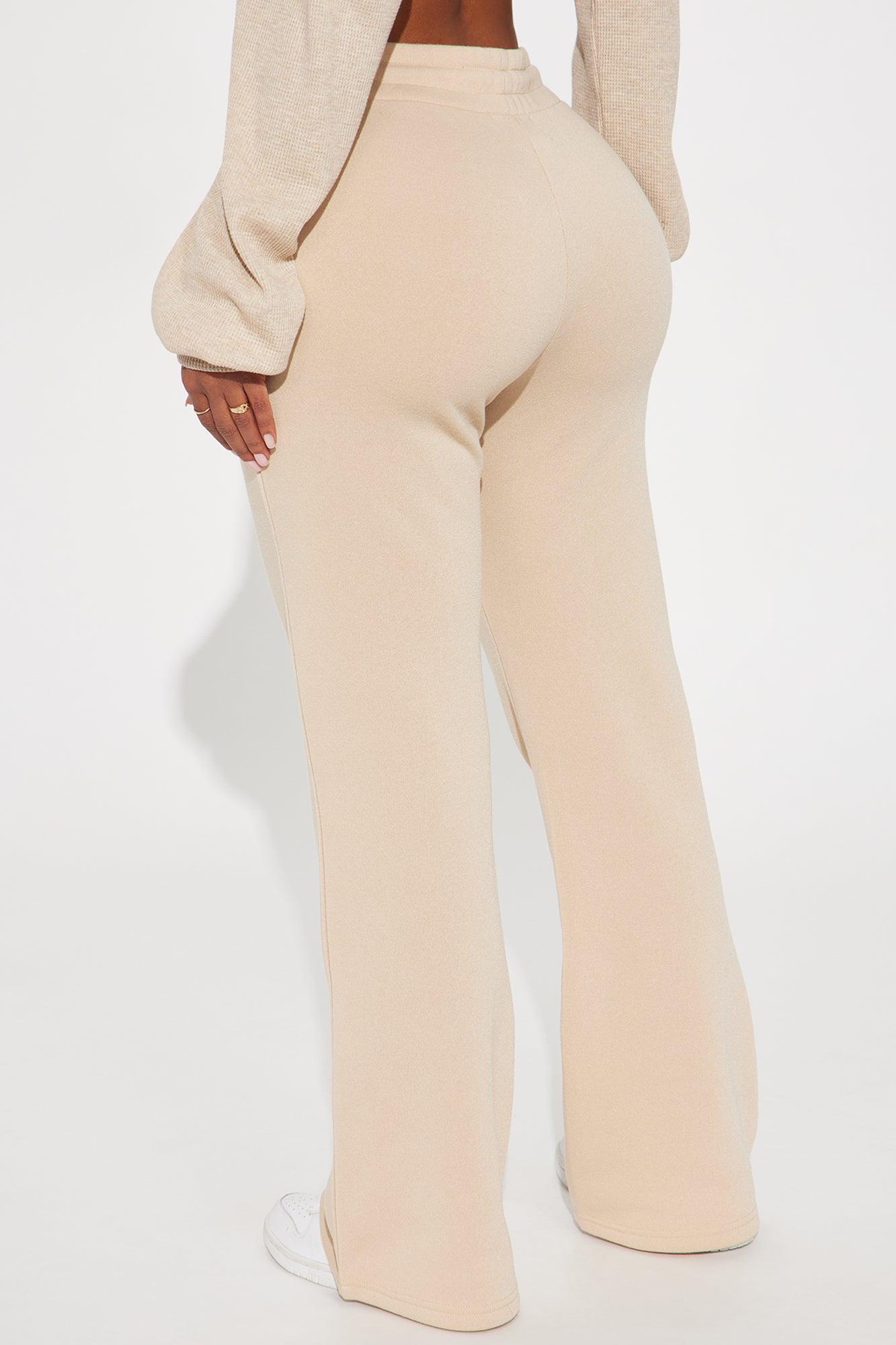 Candice Petite Lounge Flare Pant - Sand Product Image