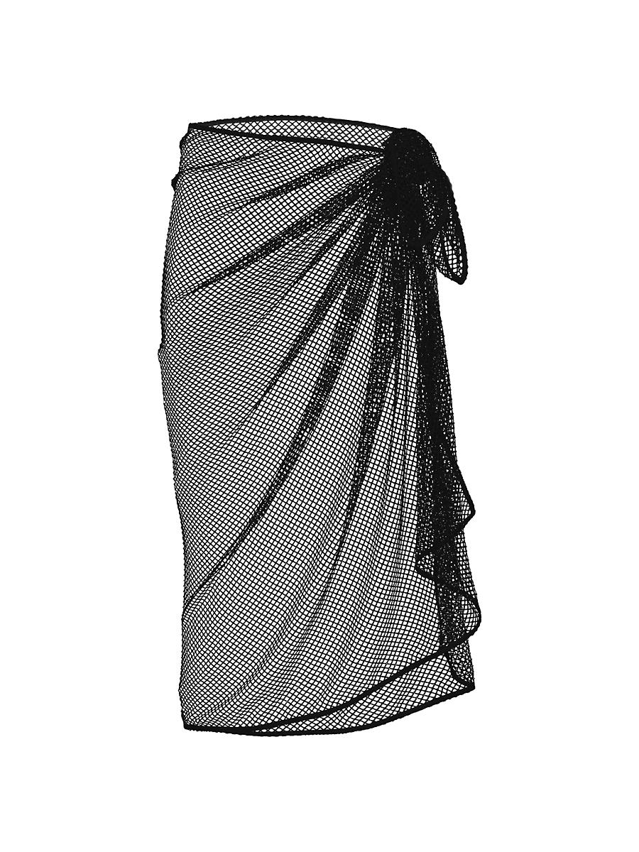 Womens Shimmer & Shine Covers Maribel Crochet Pareo Product Image