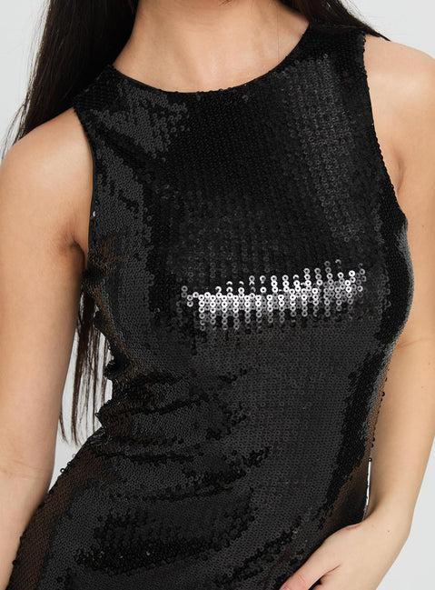 Yumiko Romper Black Sparkle Product Image