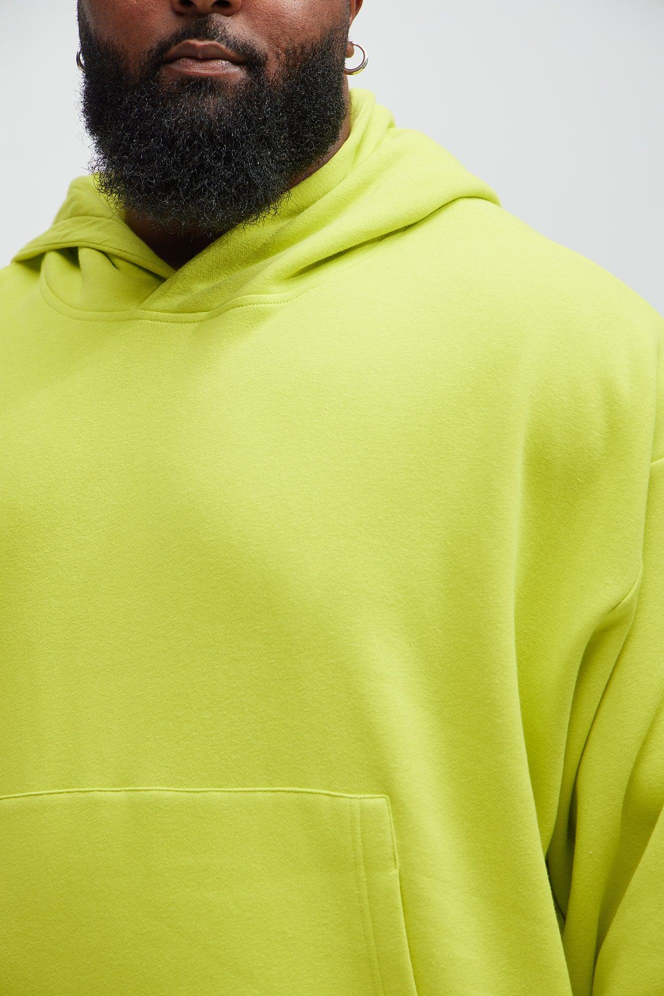 Tyson On The Go Hoodie - Neon Green Product Image