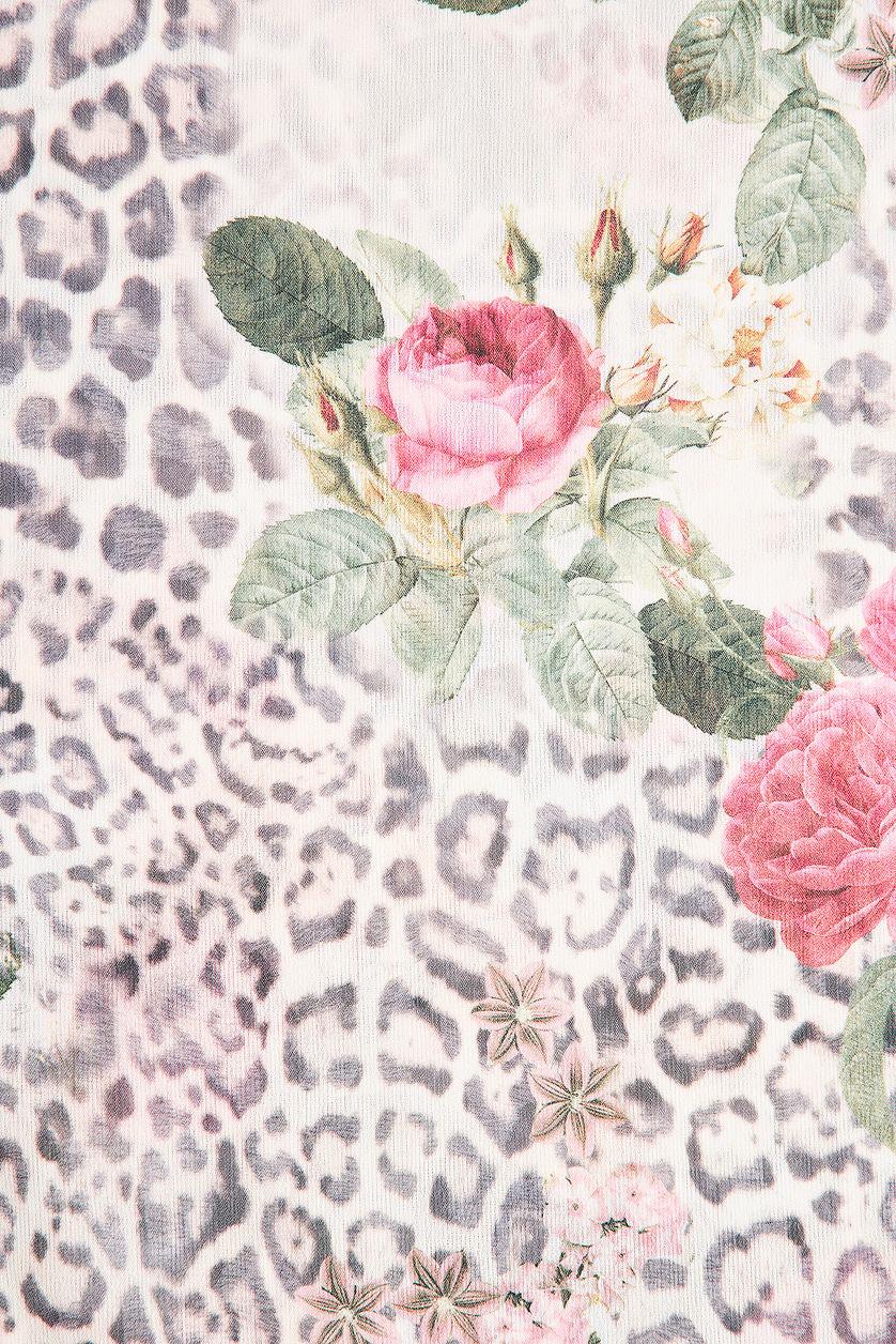 Flower Chiffon Scarf Product Image