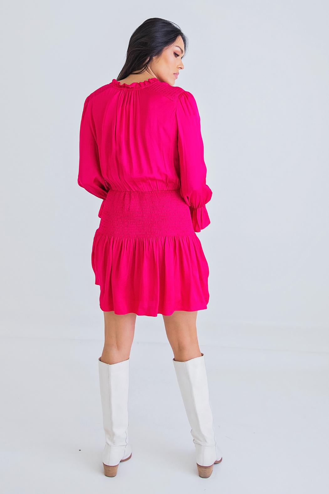 L/S Smocked Waist Dress Product Image