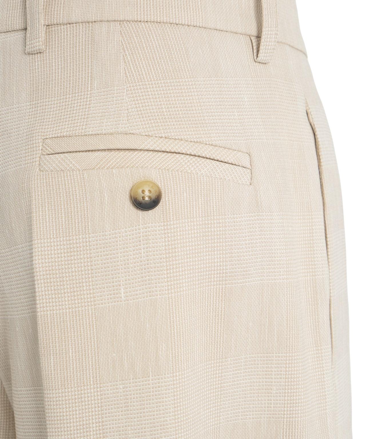 Palazzo pants with pleats Product Image
