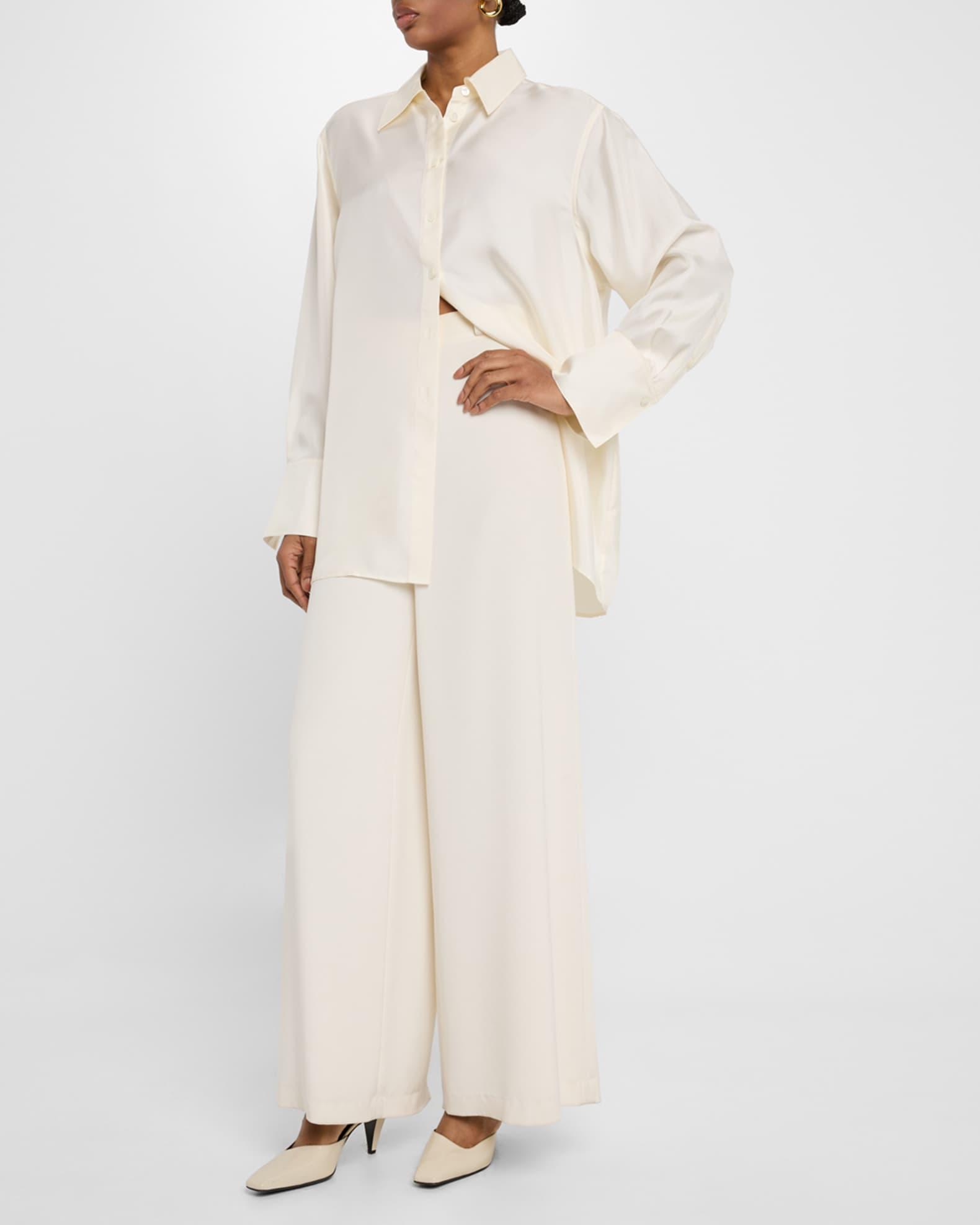 Deconstructed Silk Shirt Product Image