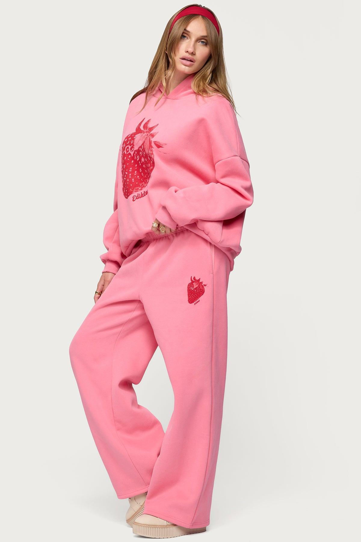 Strawberry Babe Hoodie Product Image
