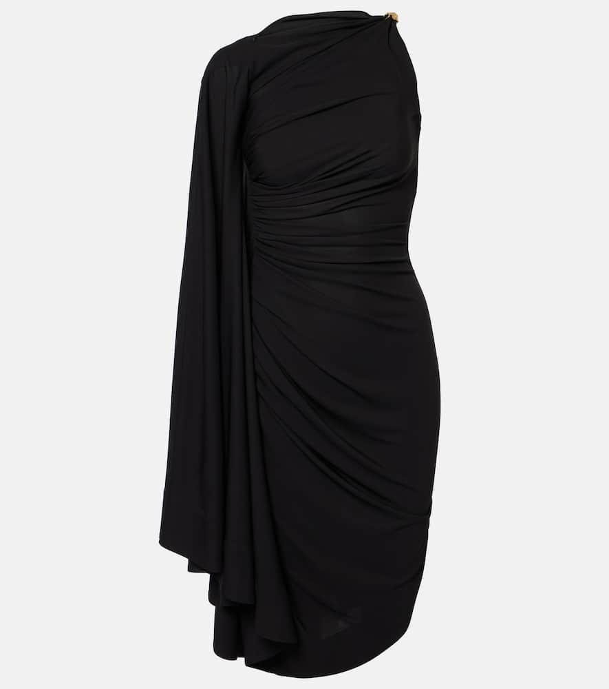 BOTTEGA VENETA Draped Dress In Black Product Image