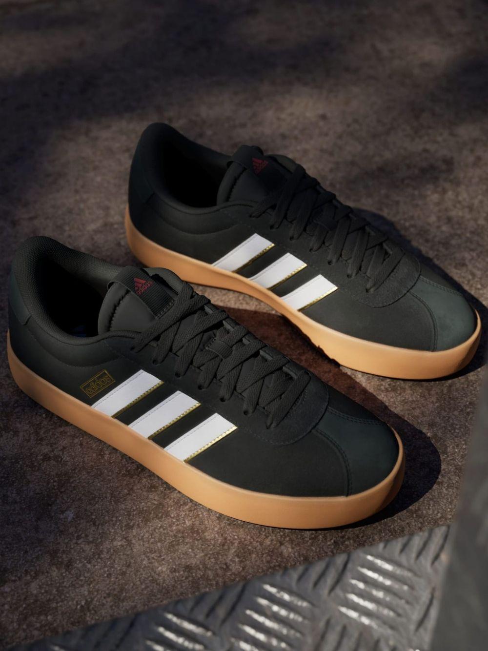 VL Court 3.0 "Black/White/Gum" sneakers Product Image