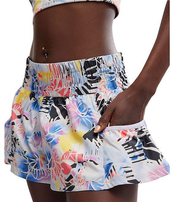 FP Movement Get Your Flirt On Printed Floral Mystic High Rise Short Product Image