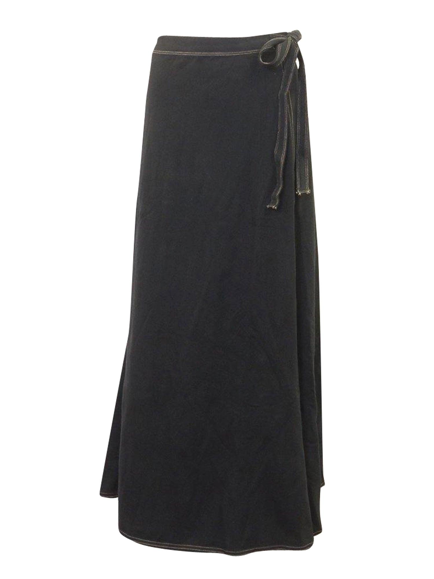 Hard Tail Long Wrap Skirt (W-964) Product Image