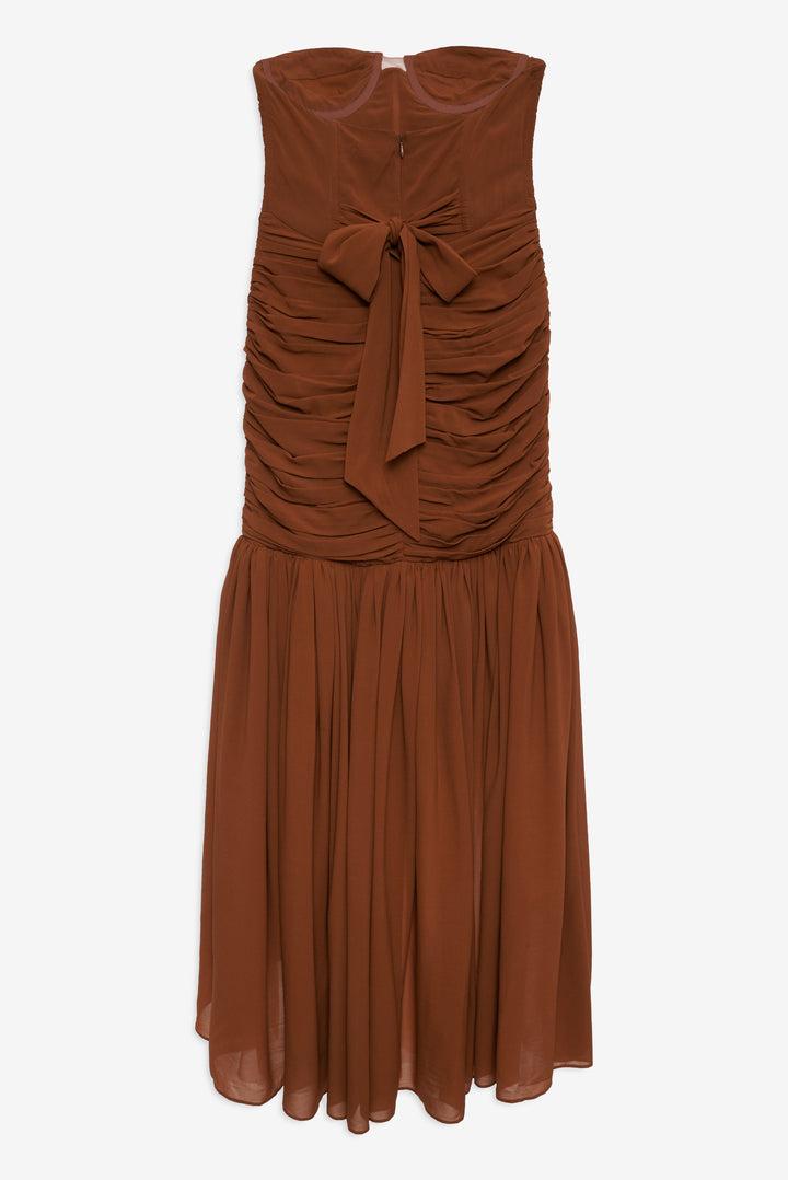 Serafina Gown — Brown Product Image