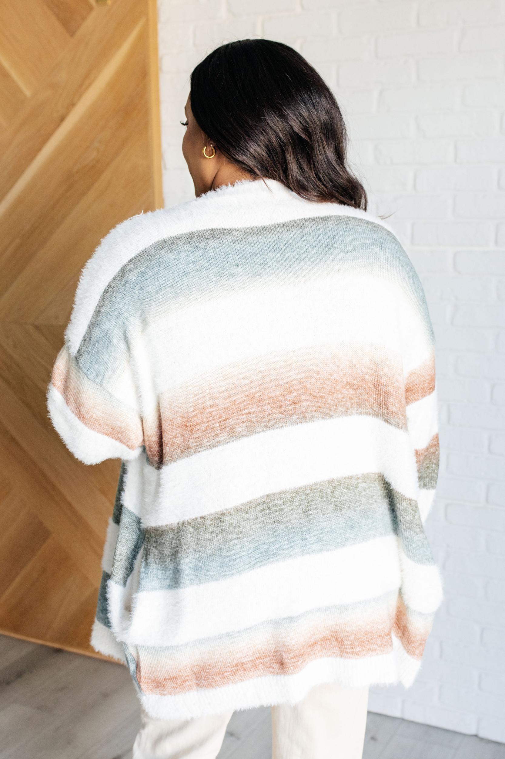Ombre Feelings Striped Cardigan (Online Exclusive) Product Image
