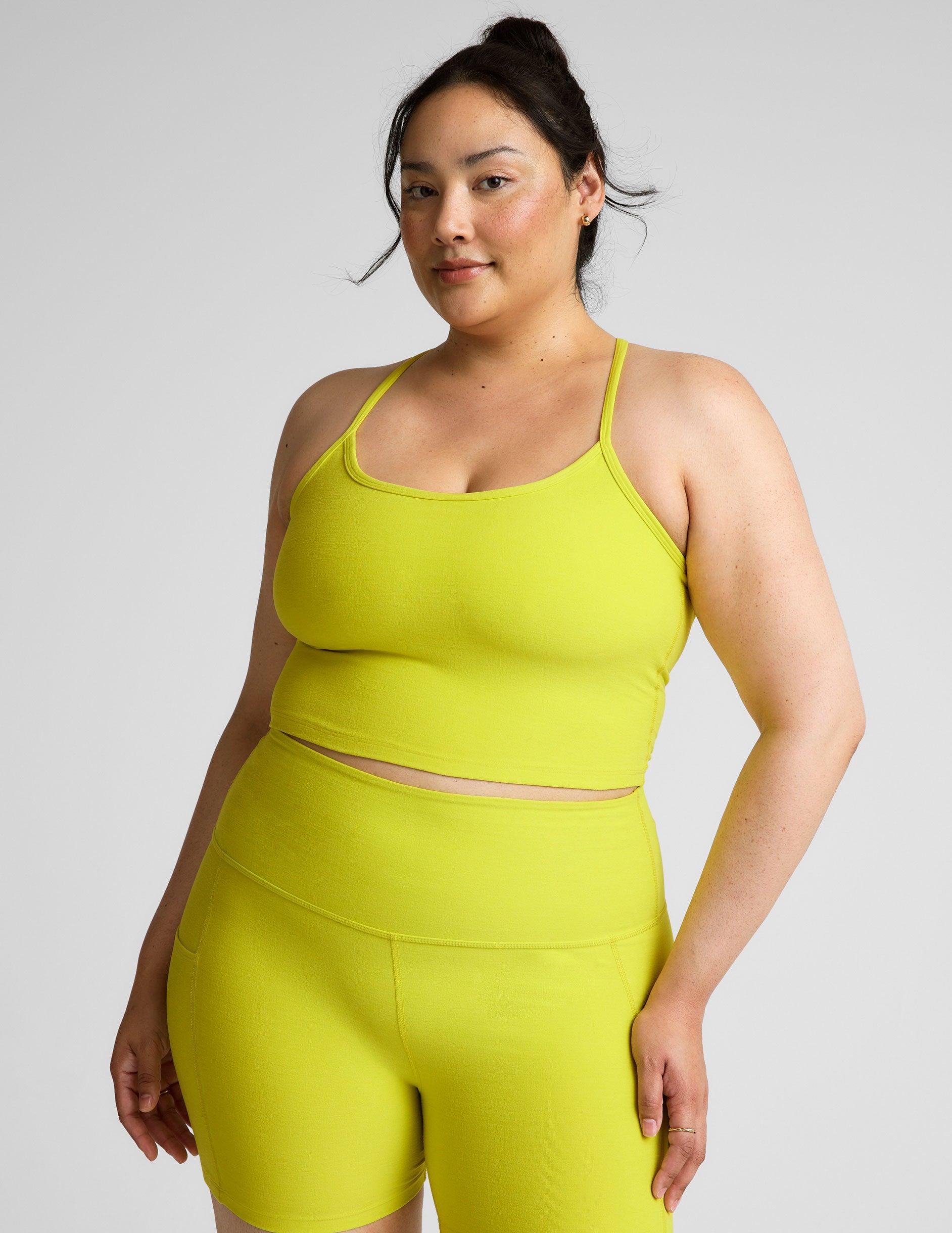 Spacedye Slim Racerback Cropped Tank Product Image