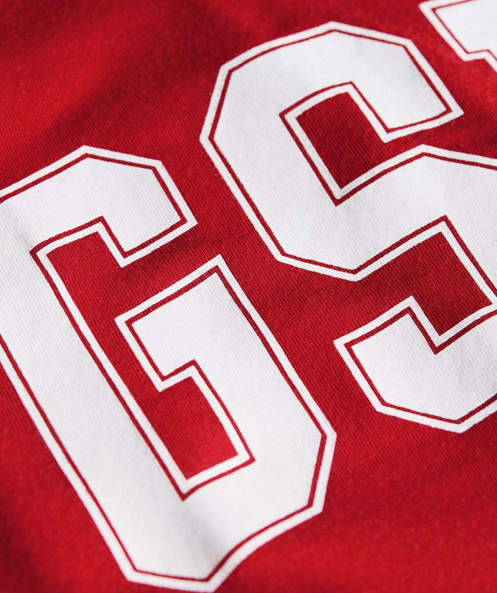 Gymshark GSLC Ringer Stringer - Conditioning Red Male Product Image