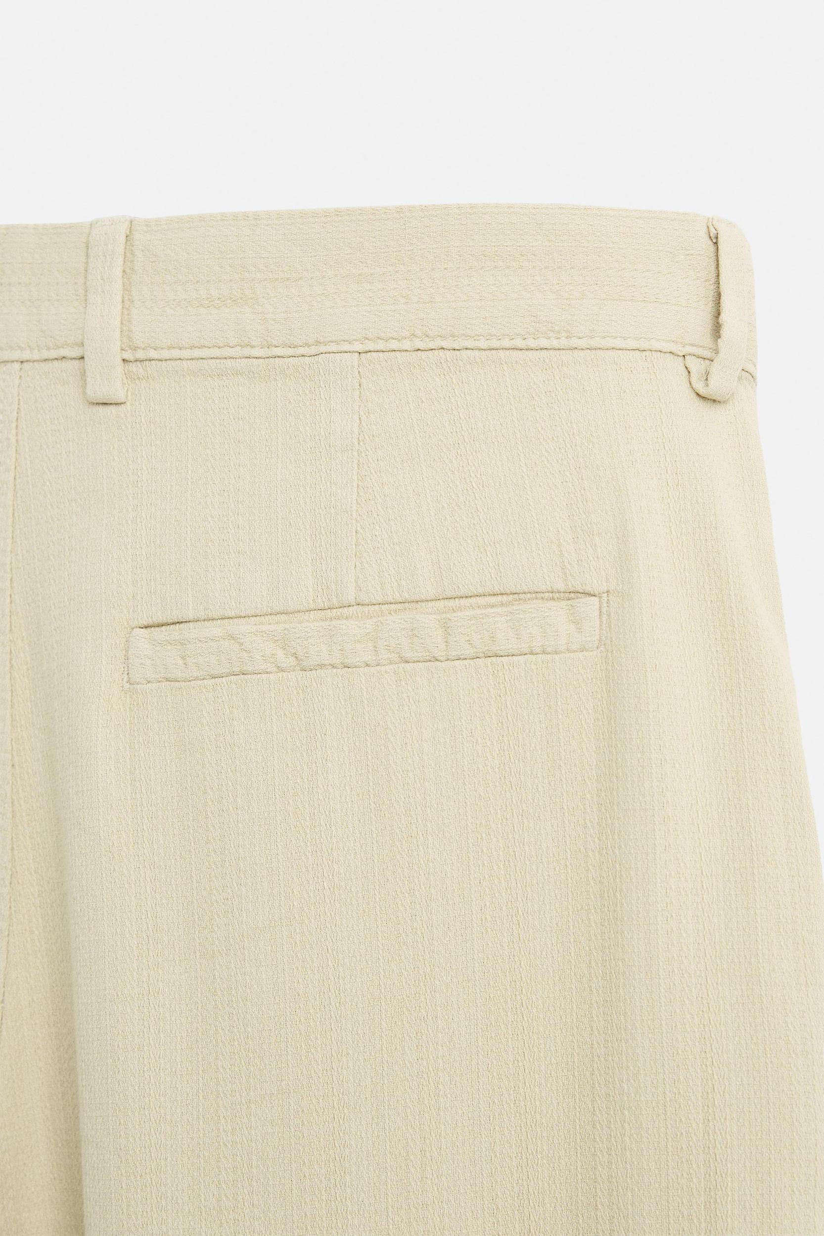 TEXTURED CHINO PANTS Product Image