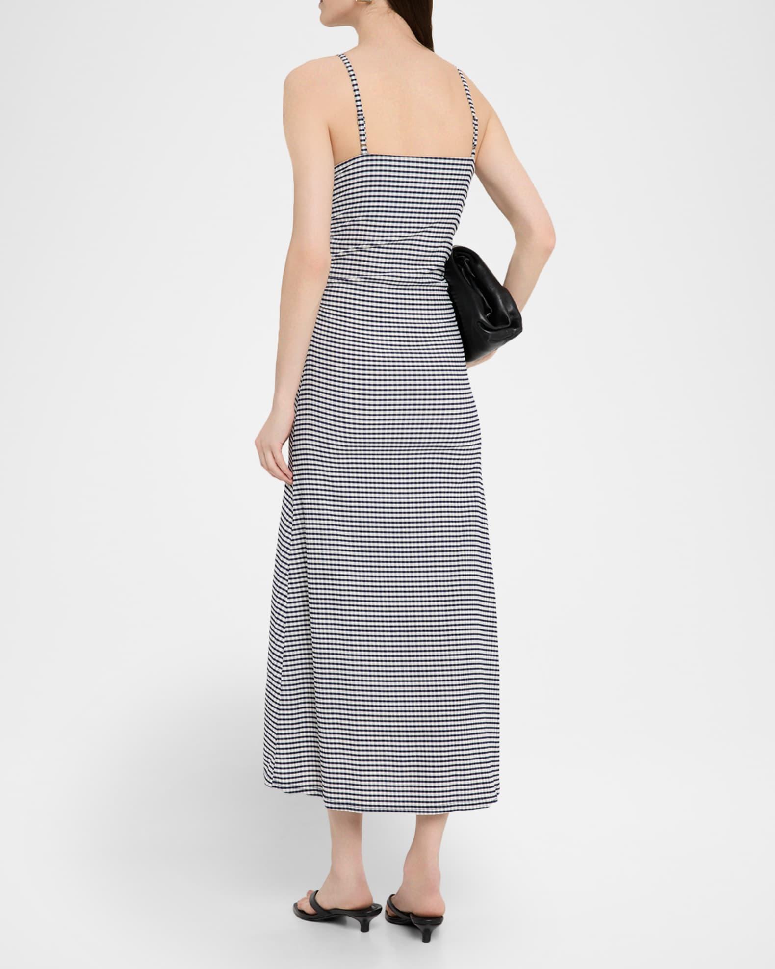 Mari Gingham Midi Dress Product Image