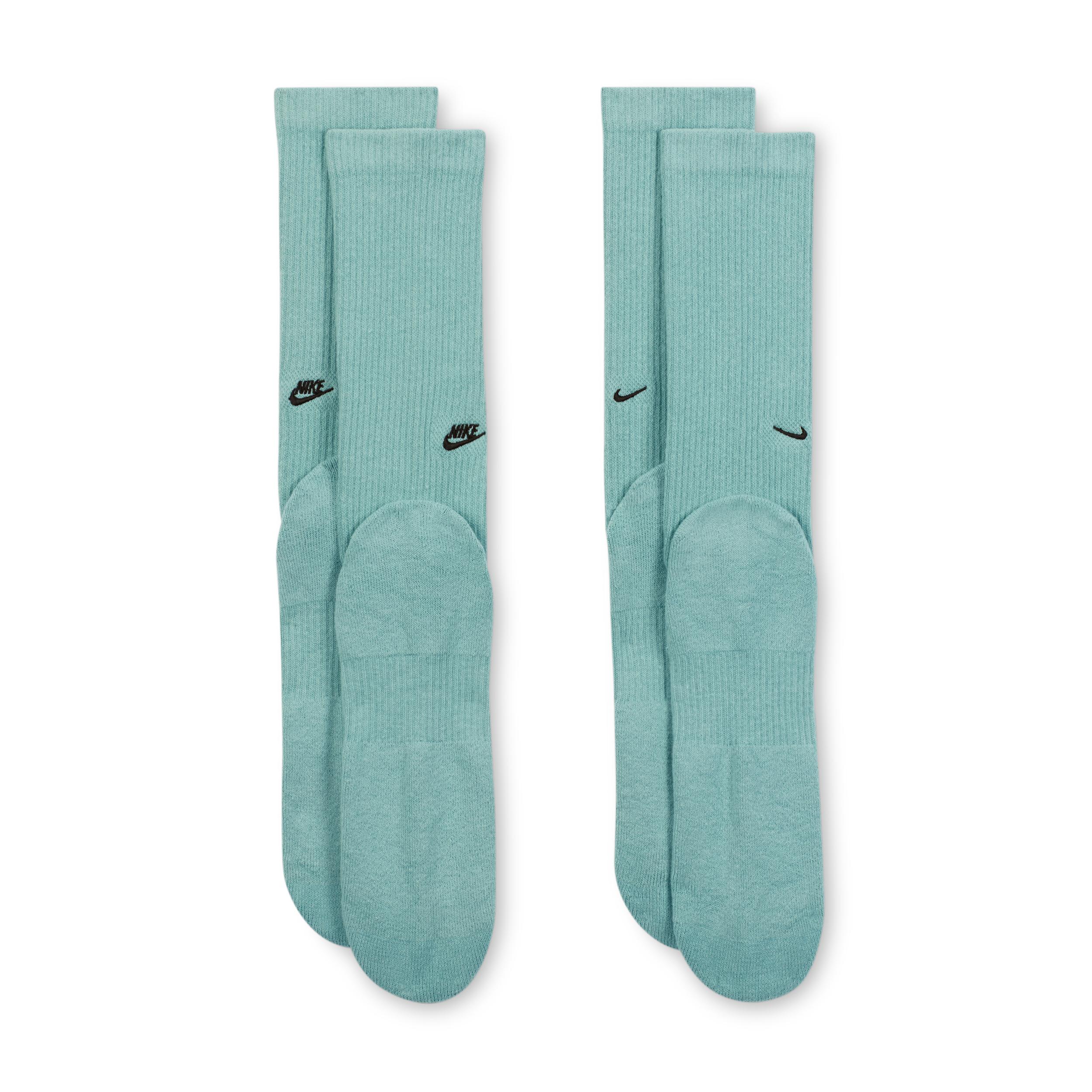Nike Unisex Everyday Cushioned Crew Socks (2 Pairs) Product Image