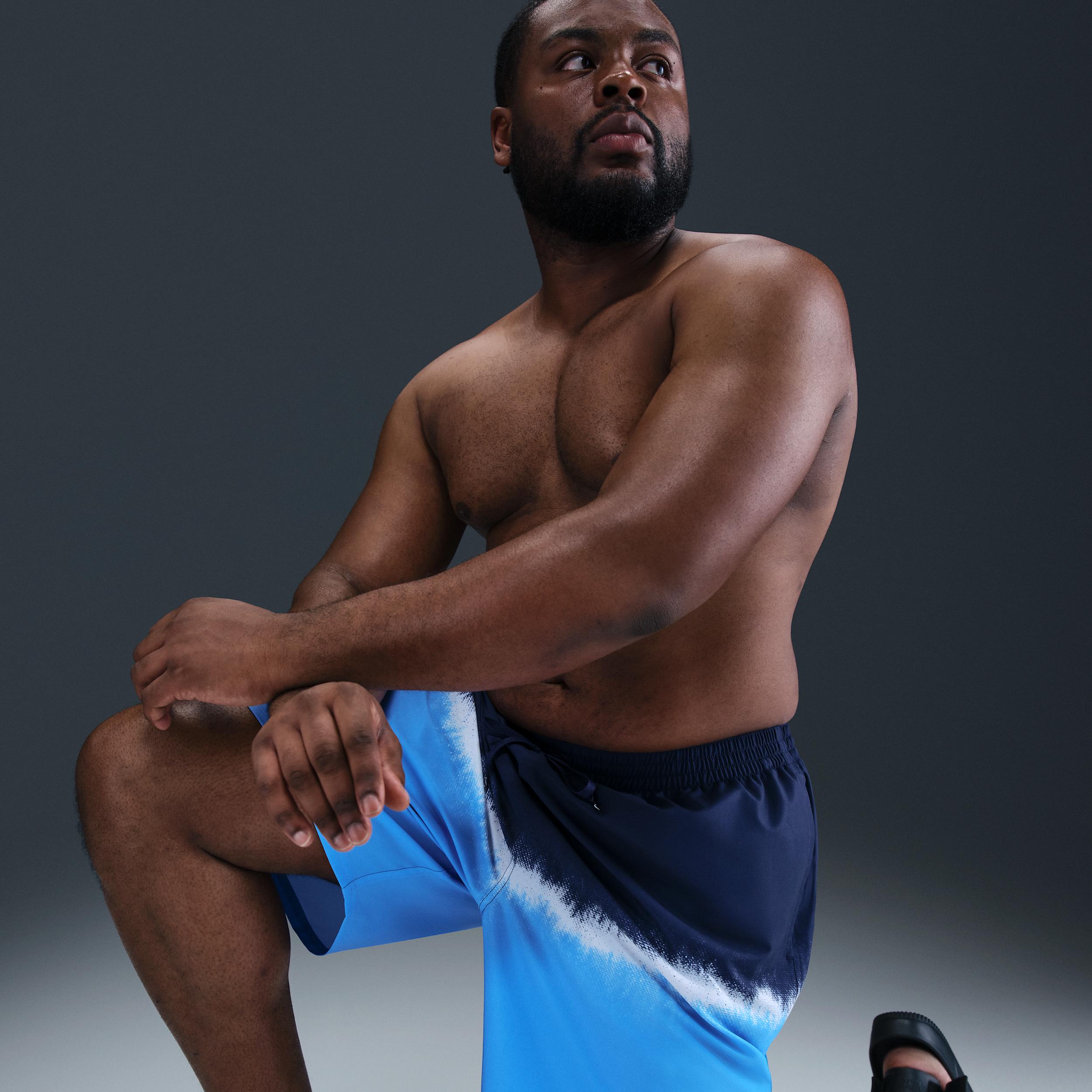 Nike Mens Swim Breaker 9 Boxer Volley Shorts | NESSF588-440 Product Image