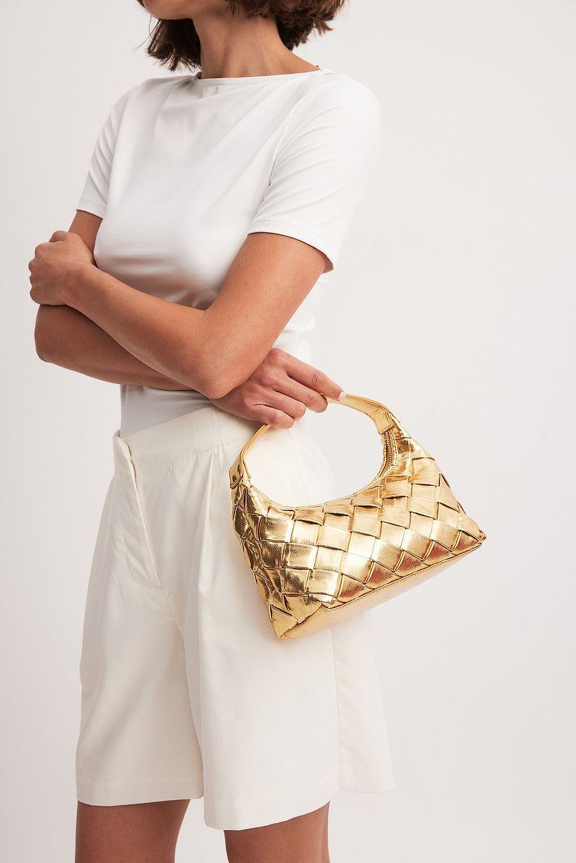 Small Woven Triangular Bag Product Image