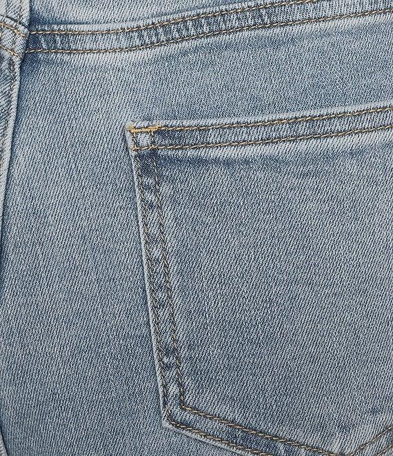 APNY Flat Front Wide Leg Cropped Jeans Product Image