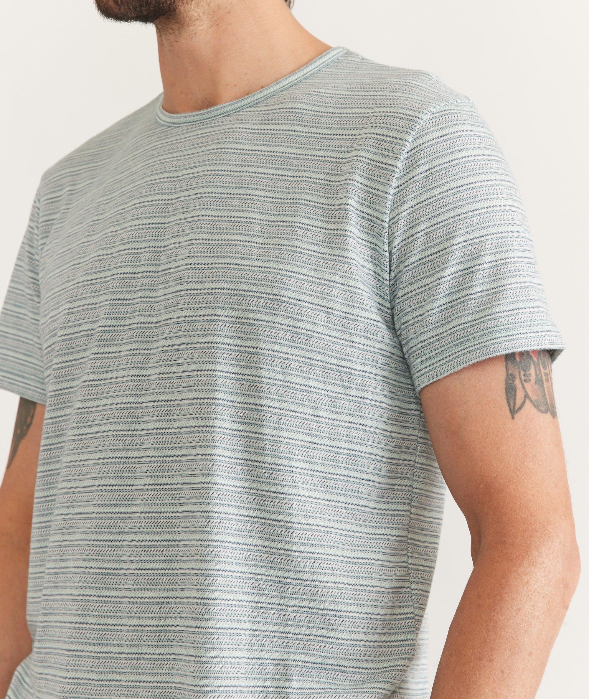 Signature Jacquard Crew Tee Product Image