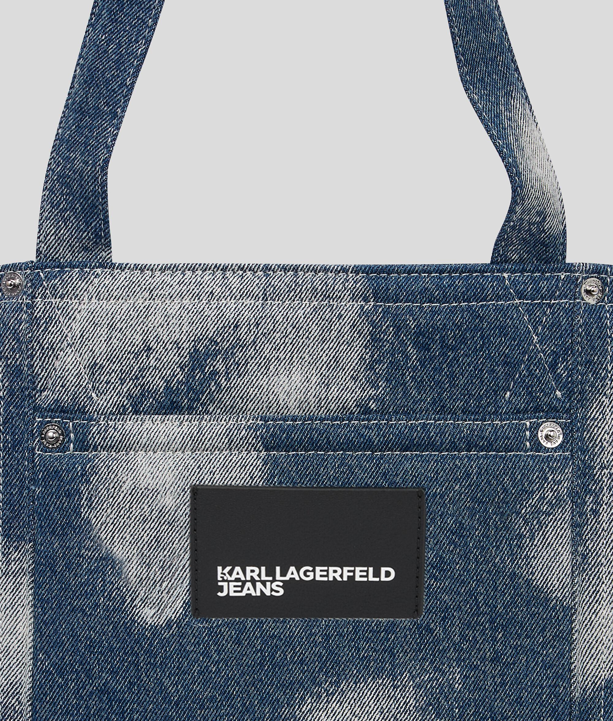 BLEACHED DENIM SHOPPER Product Image