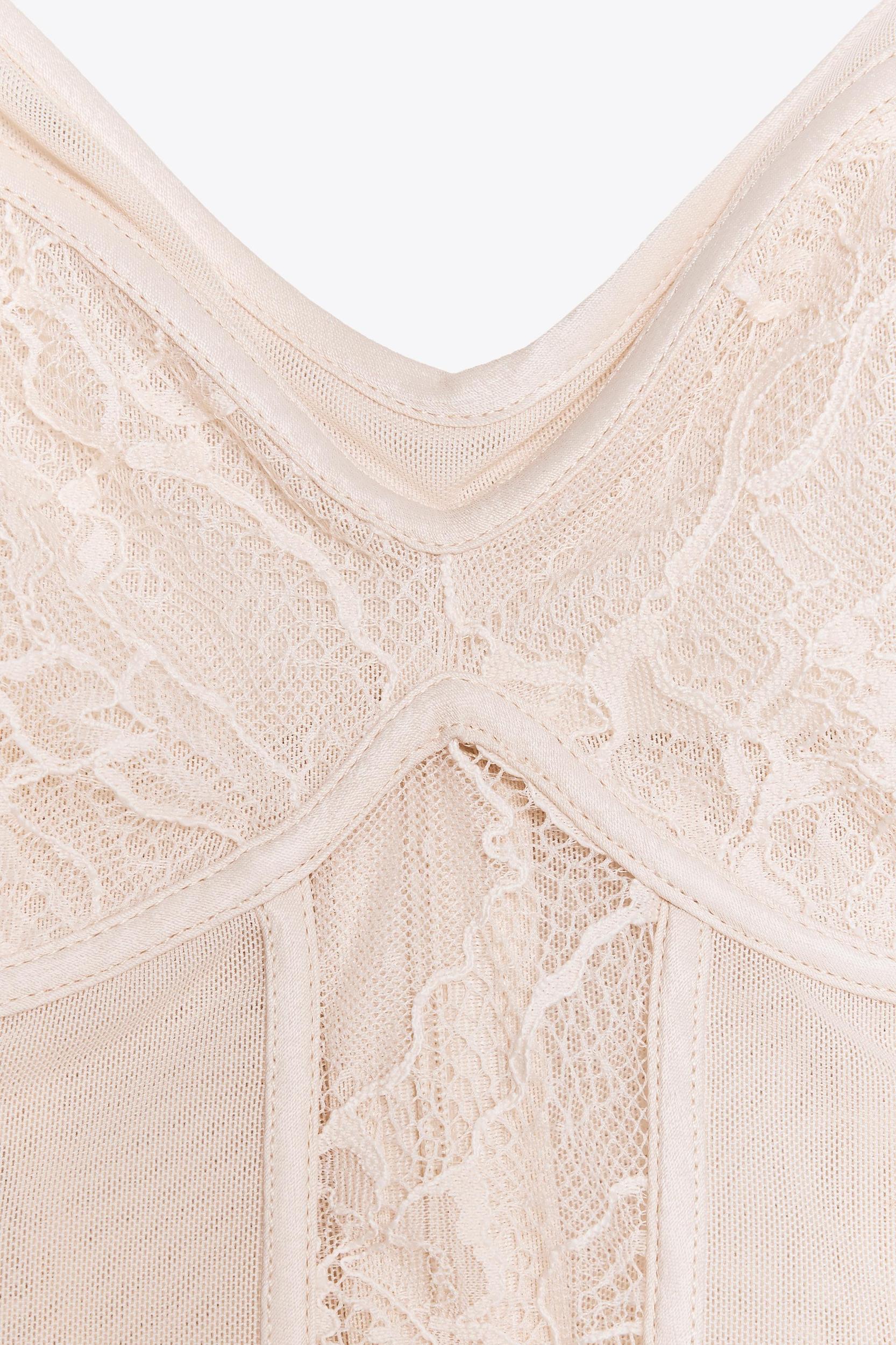 LACE CORSET STYLE TOP Product Image