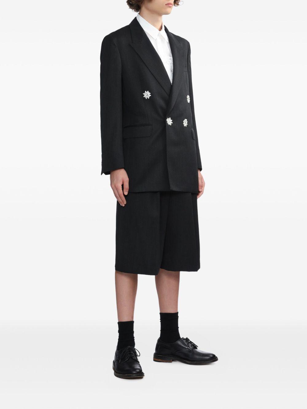 pleated belted shorts Product Image