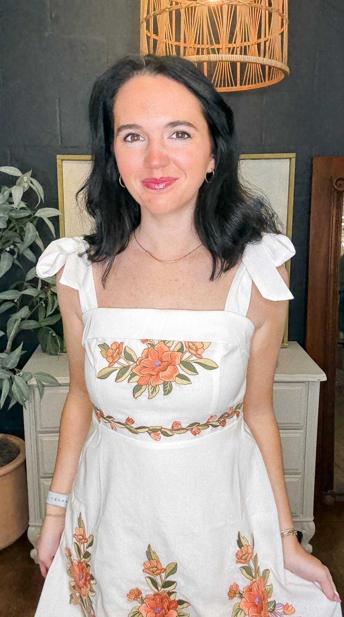 In Bloom Embroidered Dress (Small to Large) Product Image