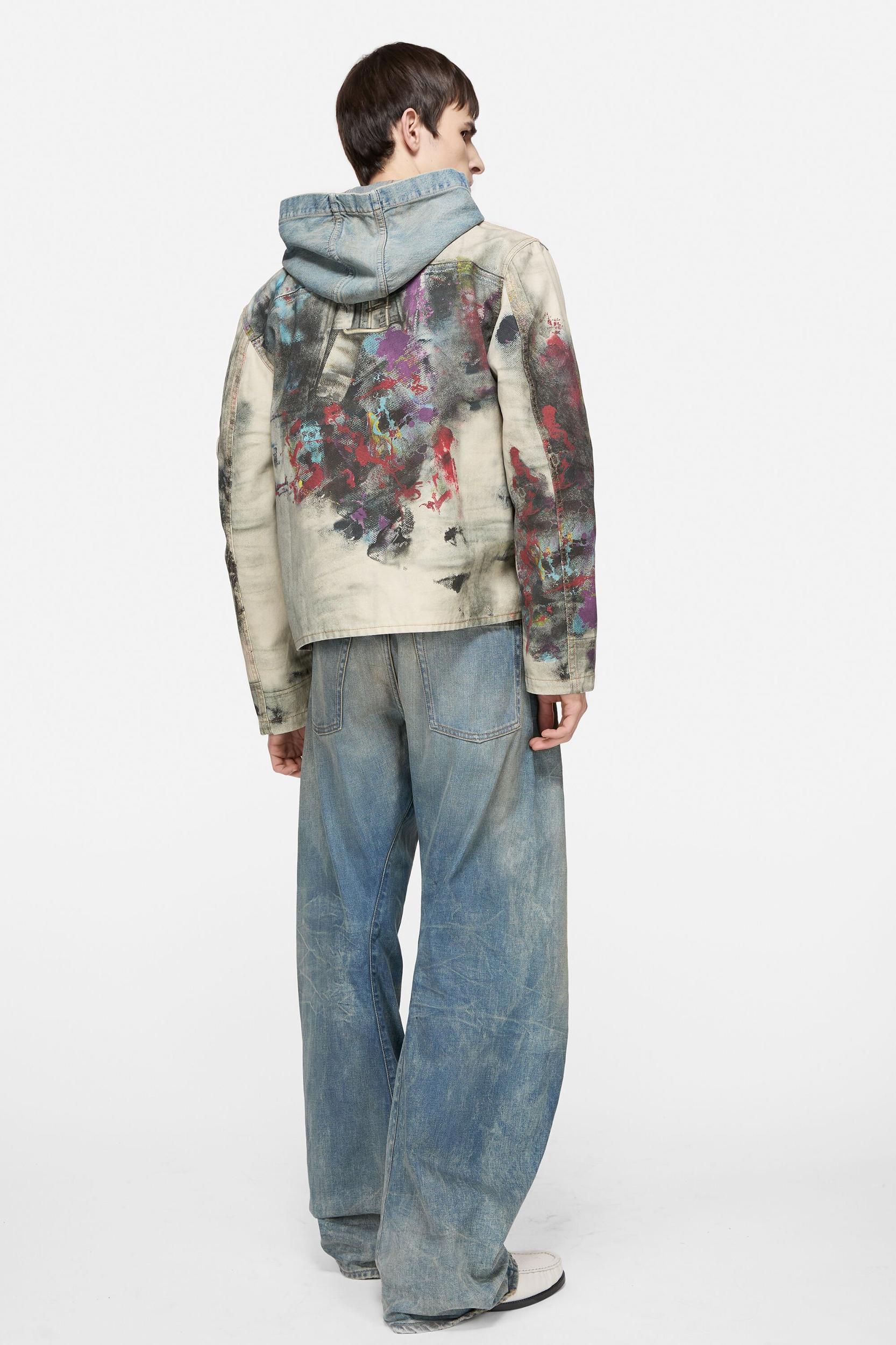 Jacket Trompe L'oeil Print Product Image