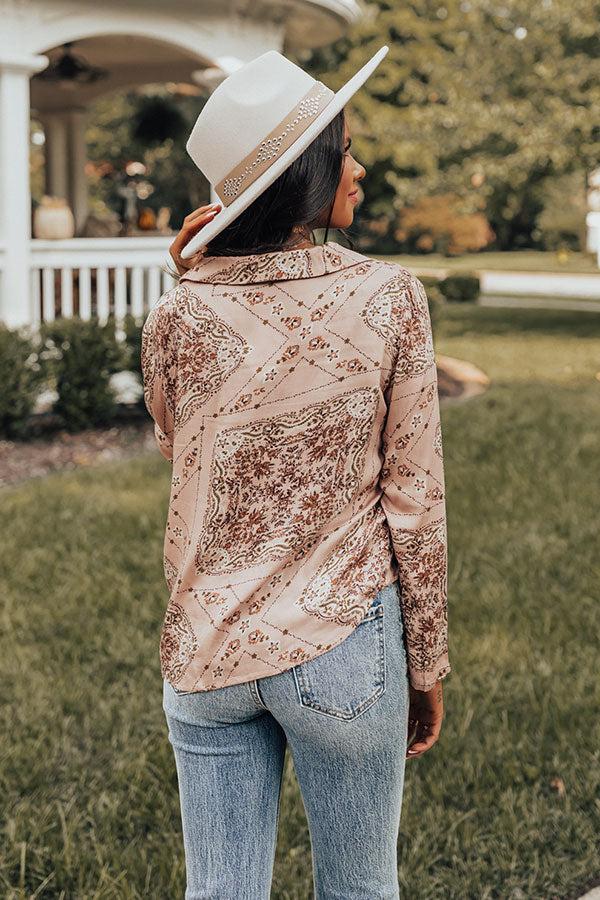 Cafe Date Shift Top Product Image