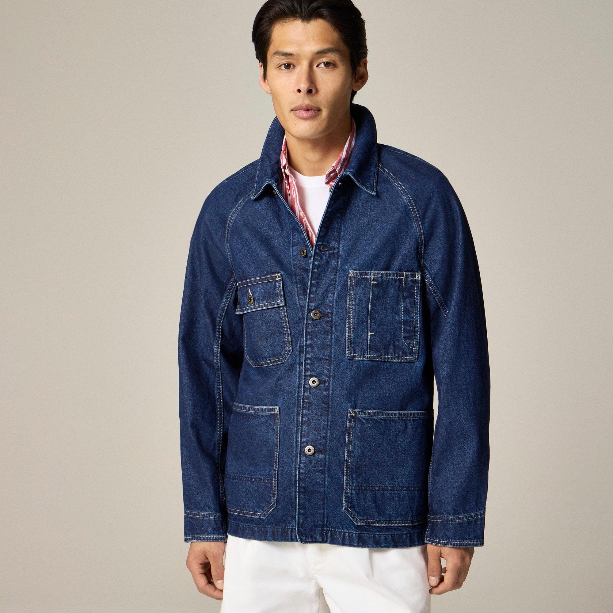 Wallace & Barnes chore jacket in Japanese denim Product Image